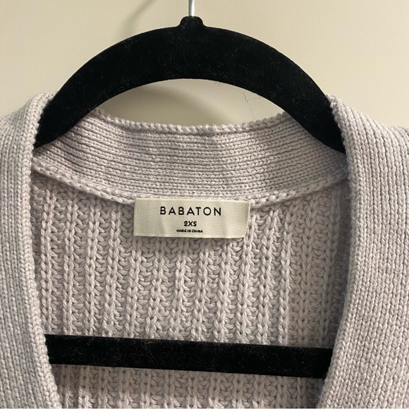 NWOT Canberra Cardigan in Gull Grey XXS - Picture 3 of 4